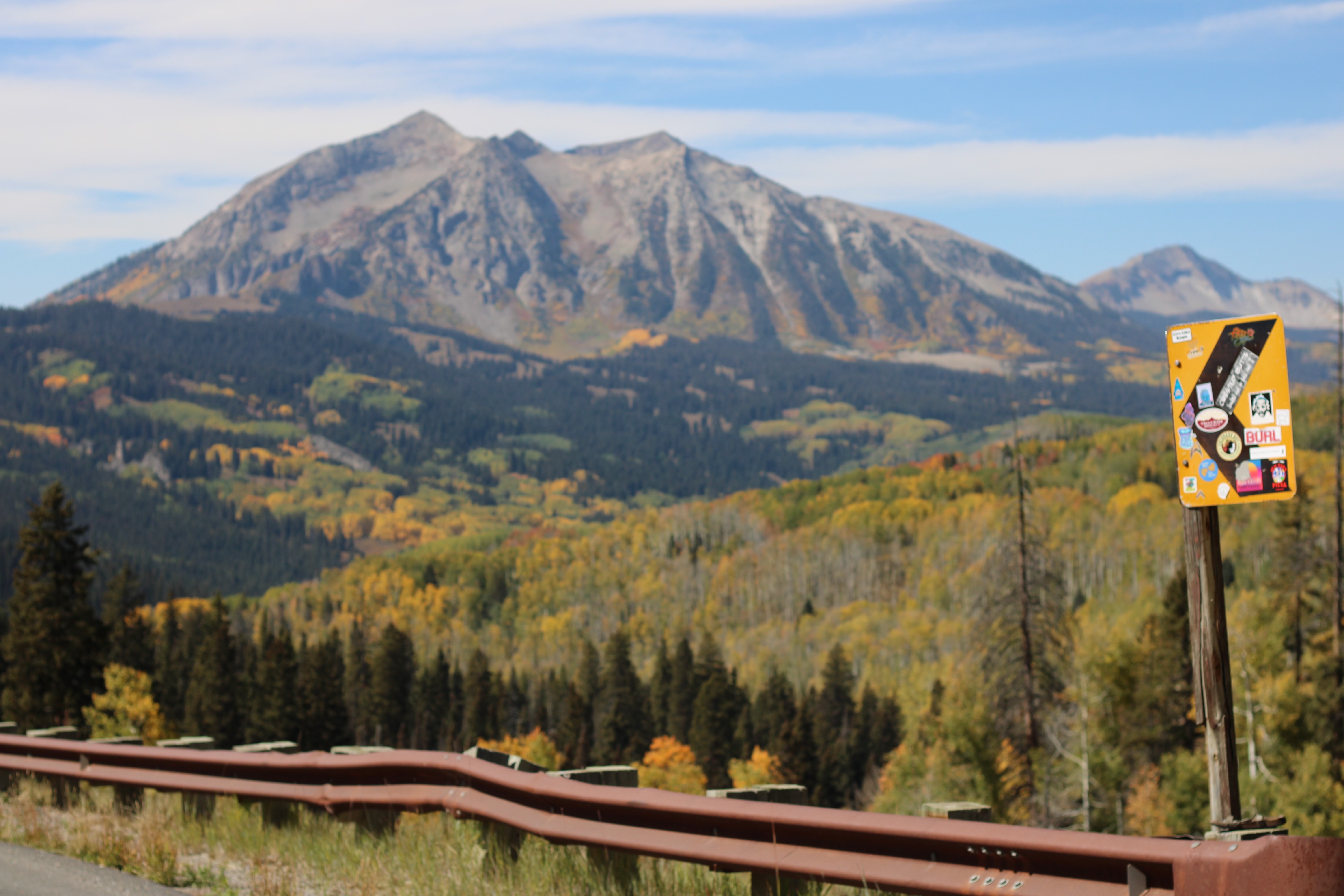 Roadside Mountain View